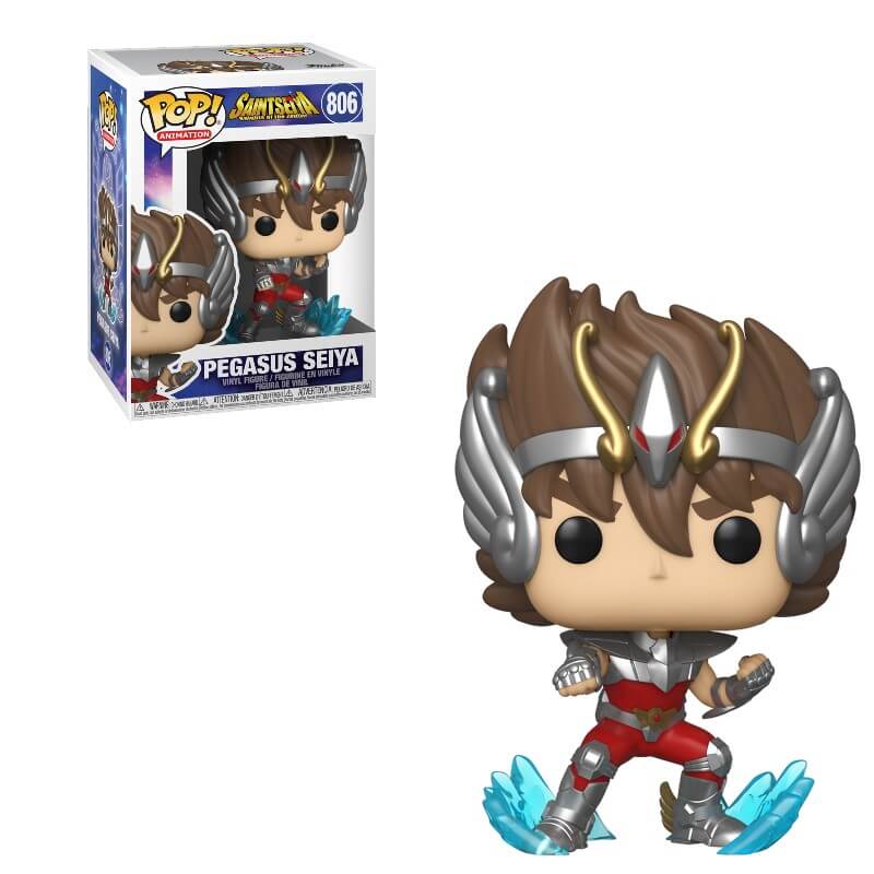 Funko POP 806 Anime: Saint Seiya Pegasus Seiya Figure Super Anime Store