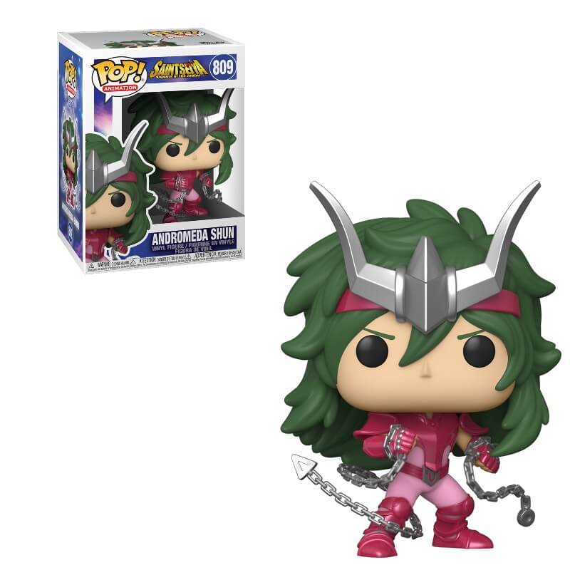 Funko POP 809 Anime: Saint Seiya Andromeda Shun Figure Super Anime Store