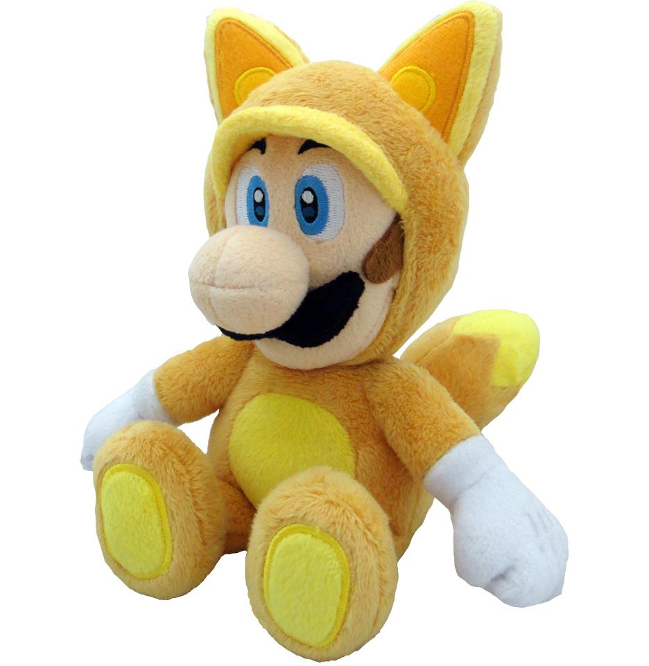 Little Buddy Super Mario Series Kitsune Fox Mario Plush 9" Super Anime Store