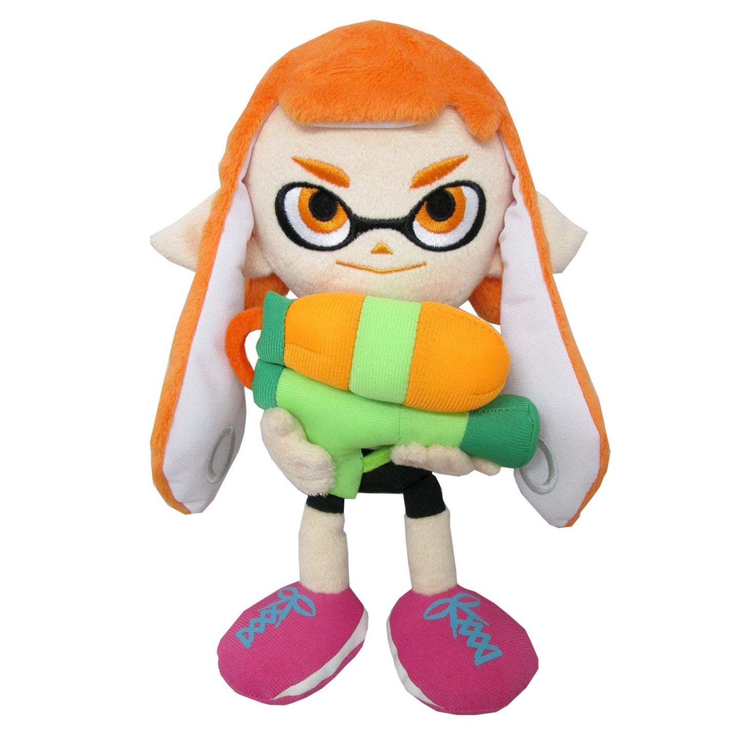 Splatoon Inkling Girl Orange Female Plush, 9" Super Anime Store