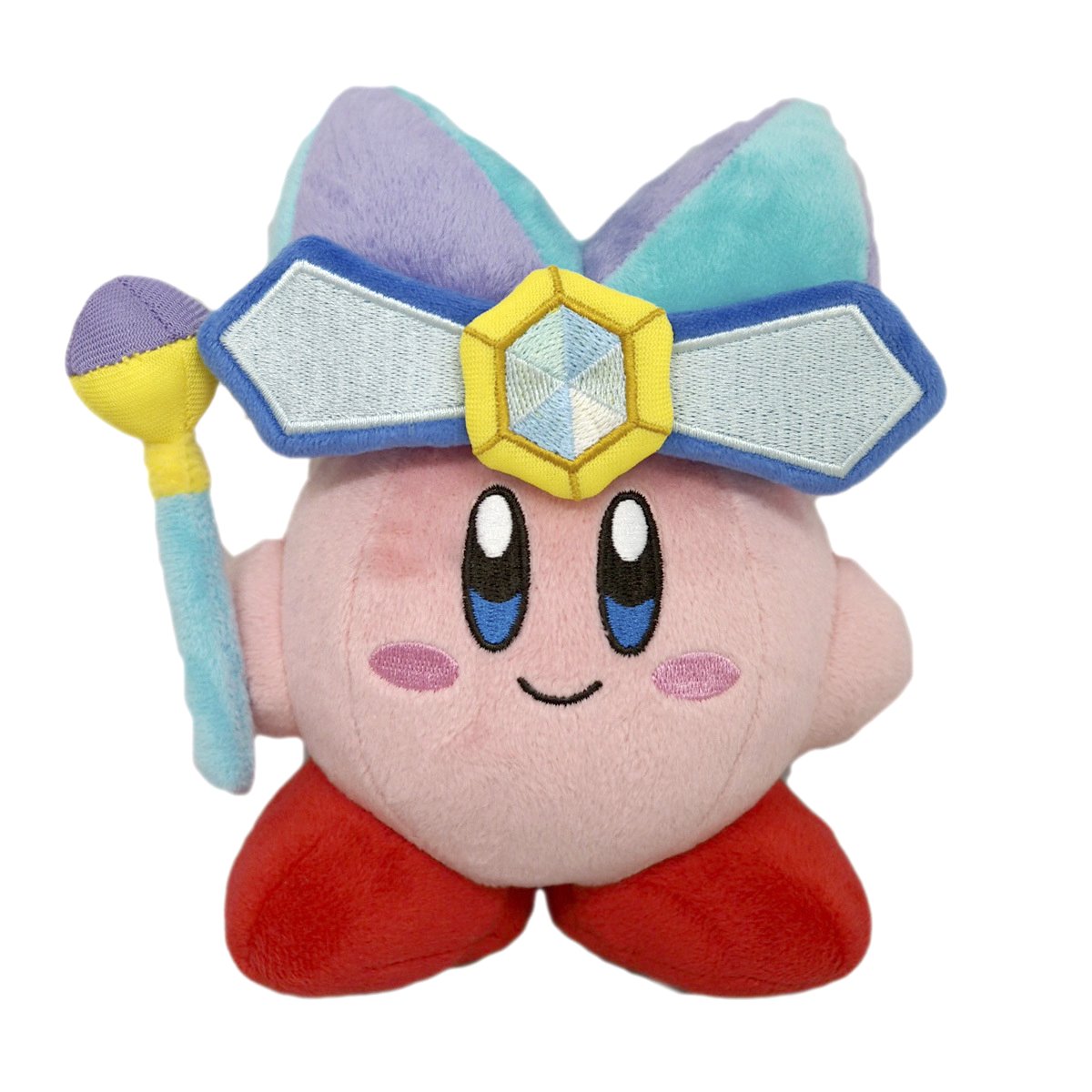 Little Buddy Kirby's Adventure All Star Collection Mirror / Jester Kirby Plush 6" Super Anime Store