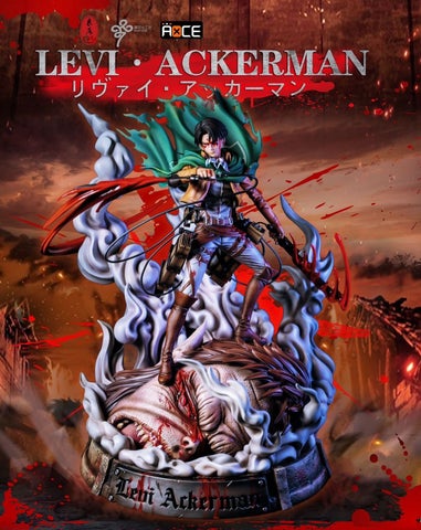 1/6 Scale Levi Ackerman - Attack on Titan Resin Statue - LC Studios Figure Super Anime Store