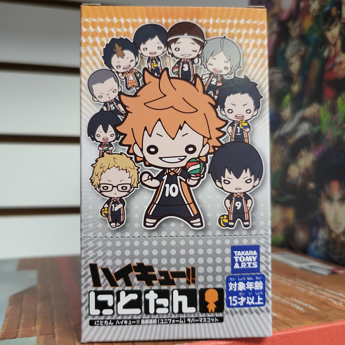 Haikyuu Rubber Keychain Blind Box Super Anime Store