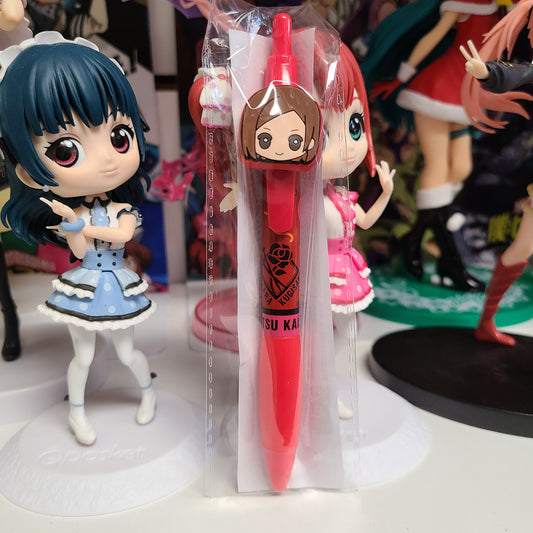 Jujutsu Kaisen Ballpoint Pen with Rubber Mascot Nobara Kugisaki, 5.5"