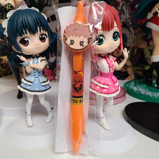 Jujutsu Kaisen Ballpoint Pen with Rubber Mascot Yuji Itadori, 5.5"