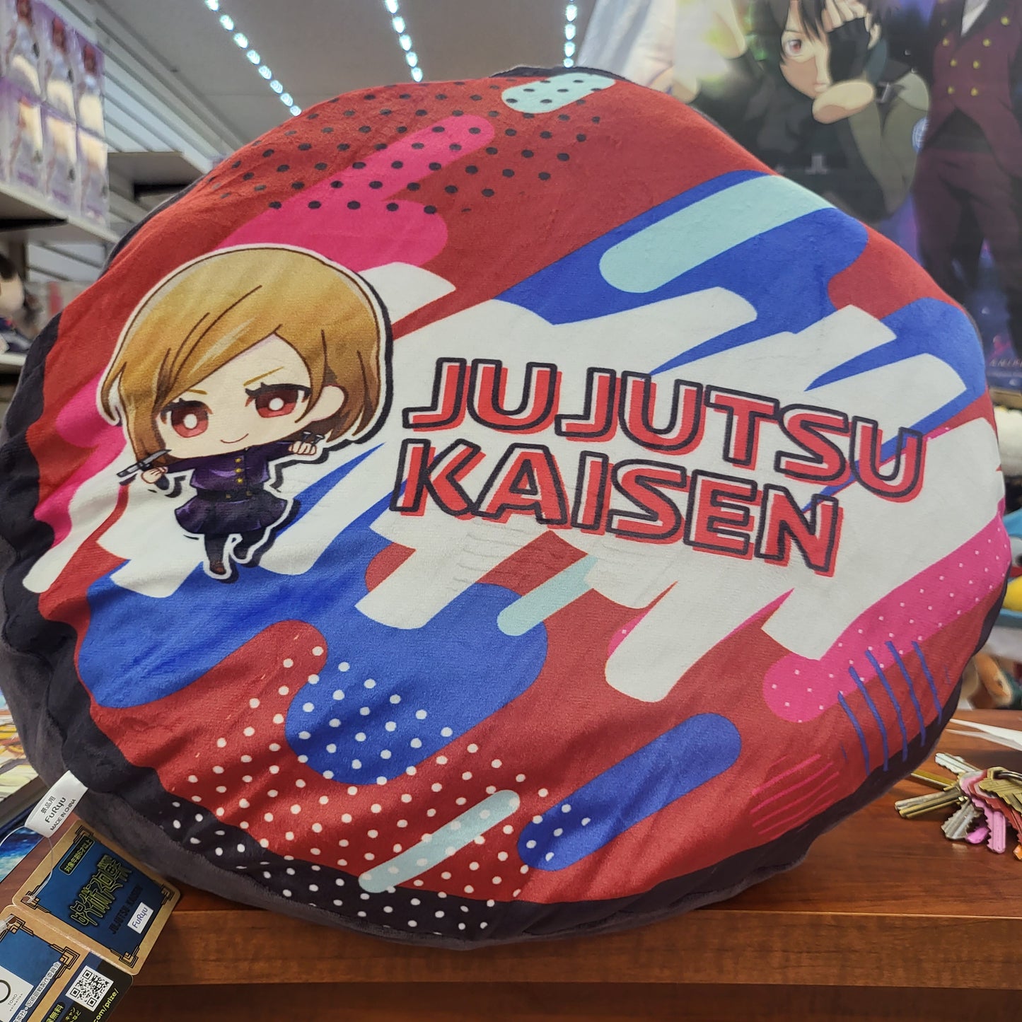 Jujutsu kaisen Vol. 2 Nobara Kugisaki Round Cushion Pillow (Japanese Market)