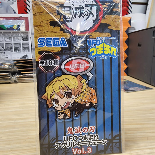 Demon Slayer Kimetsu No Yaiba OVNI Llavero Vol. 3 Zenitsu Agatsuma
