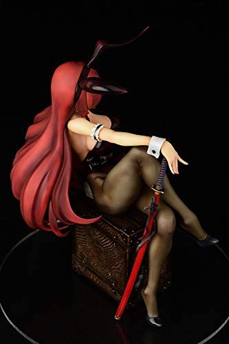 ORCATOYS Fairy Tail: Erza Scarlet (Bunny Girl Black Version) 1:6 Scale Figure Super Anime Store