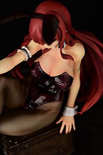 ORCATOYS Fairy Tail: Erza Scarlet (Bunny Girl Black Version) 1:6 Scale Figure Super Anime Store
