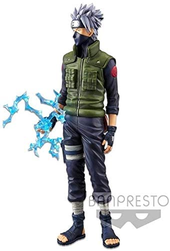 Banpresto Naruto Shippuden Grandista Nero Hatake Kakashi Figure Super Anime Store