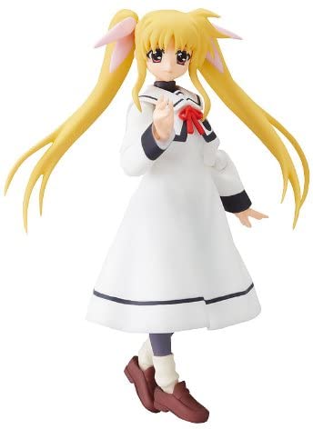 Magical Girl Lyrical Nanoha A's figma 062 Fate Testarossa: School Uniform ver. Figure (ふぃぐま ふぇいと・てすたろっさ せいふく ばーじょん) Super Anime Store