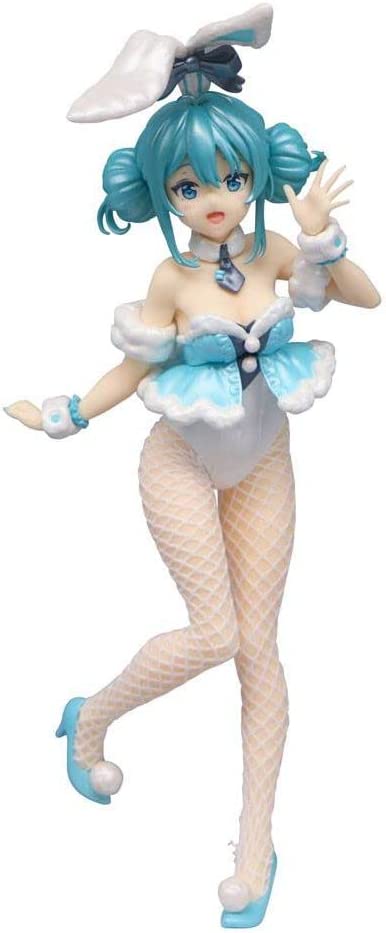 Hatsune Miku - BiCute Bunnies Figure - Hatsune Miku - White Rabbit Pearl Color ver