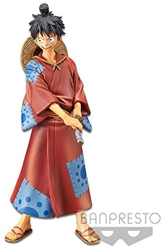 Banpresto One Piece DXF The Grandline Men Wanokuni Vol.1 Monkey D. Luffy Figure Super Anime Store