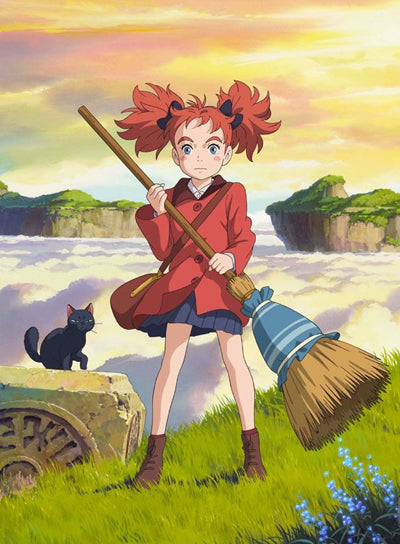 Witch's Flower Wallscroll - 42x31 Anime Wall Art Poster