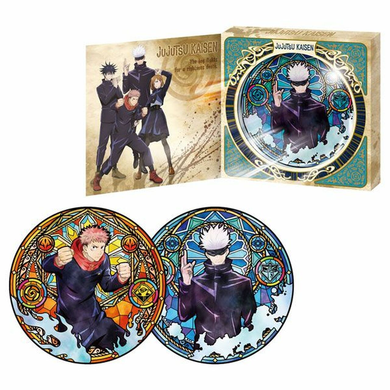 Bandai Jujutsu Kaisen Disc ART Blind Box - Official JJK Trading Collectible