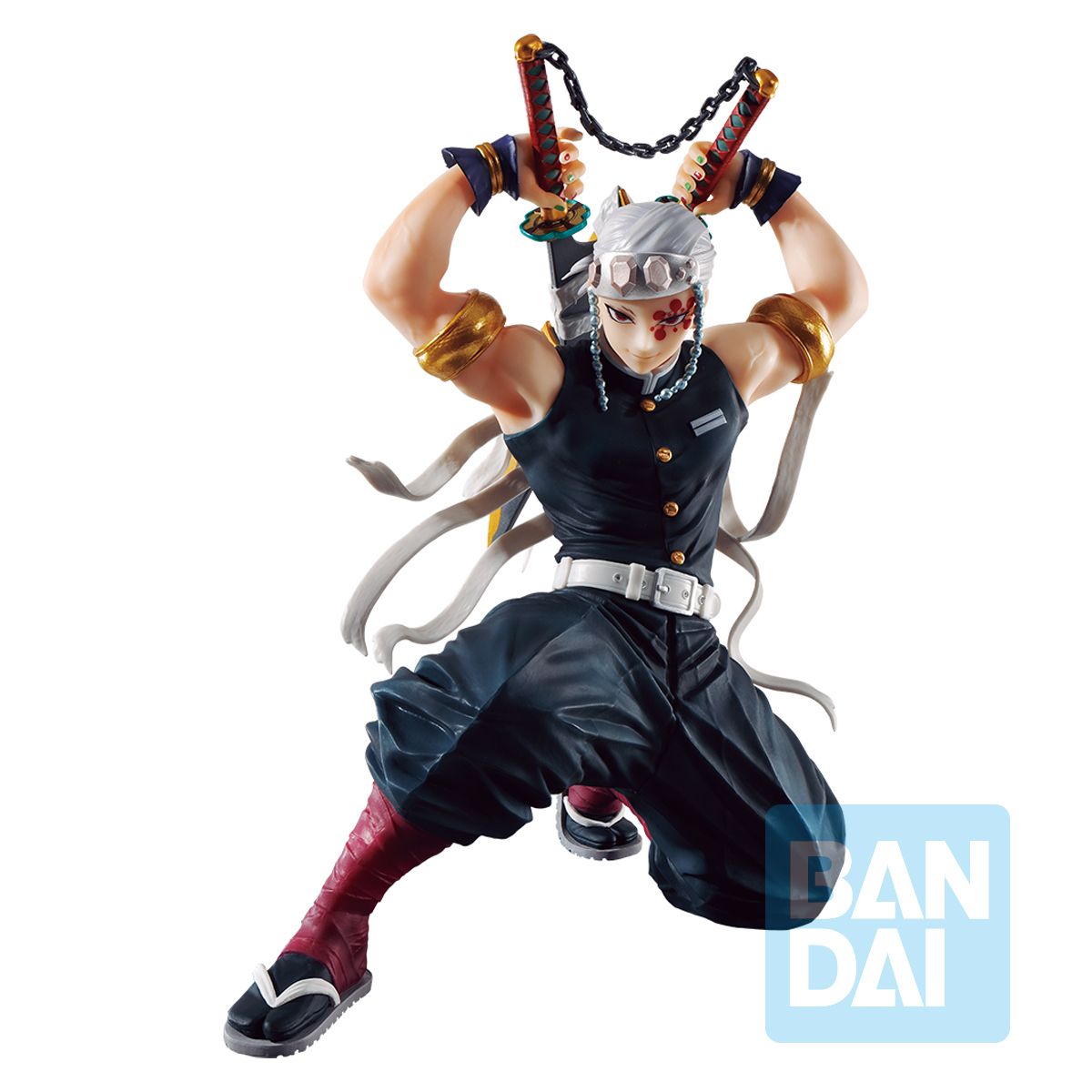 Ichiban - Demon Slayer: Kimetsu no Yaiba - Tengen Uzui - Things are Gonna Get Real Flashy from Right Now! - (Tengen Uzui is Here!), Bandai Spirits Ichibansho Figure