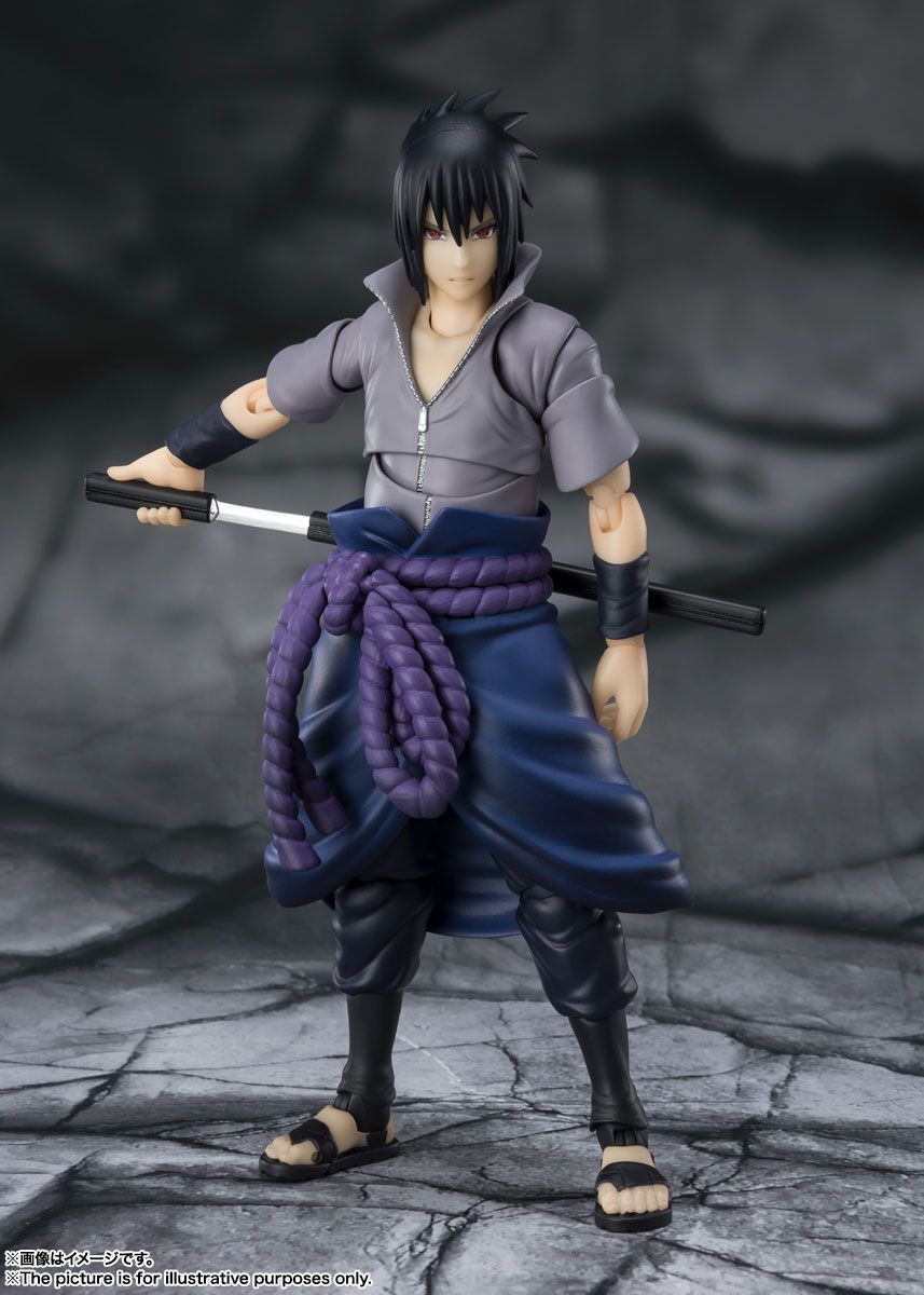 Sasuke Uchiha -He who bears all Hatred- "Naruto -Shippuden-", Bandai Spirits S.H.Figuarts Figure