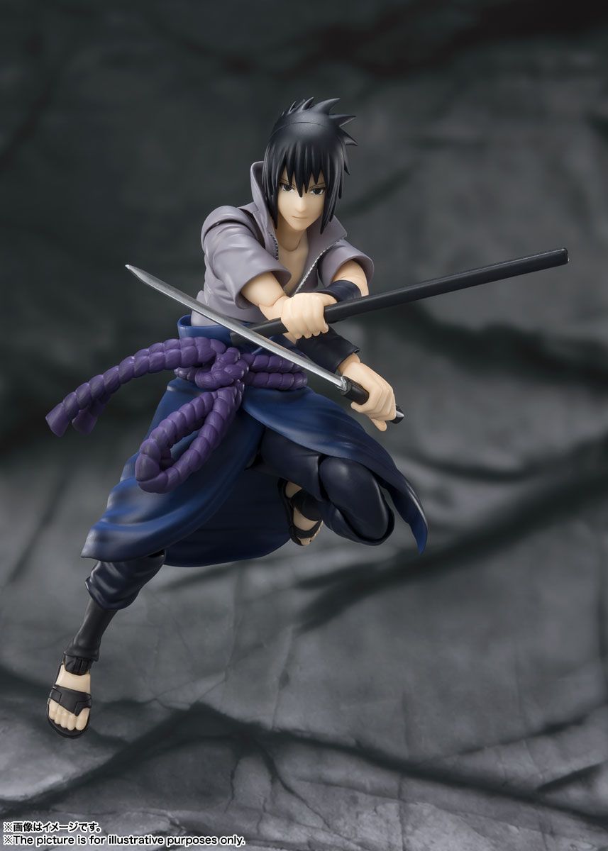 Sasuke Uchiha -He who bears all Hatred- "Naruto -Shippuden-", Bandai Spirits S.H.Figuarts Figure