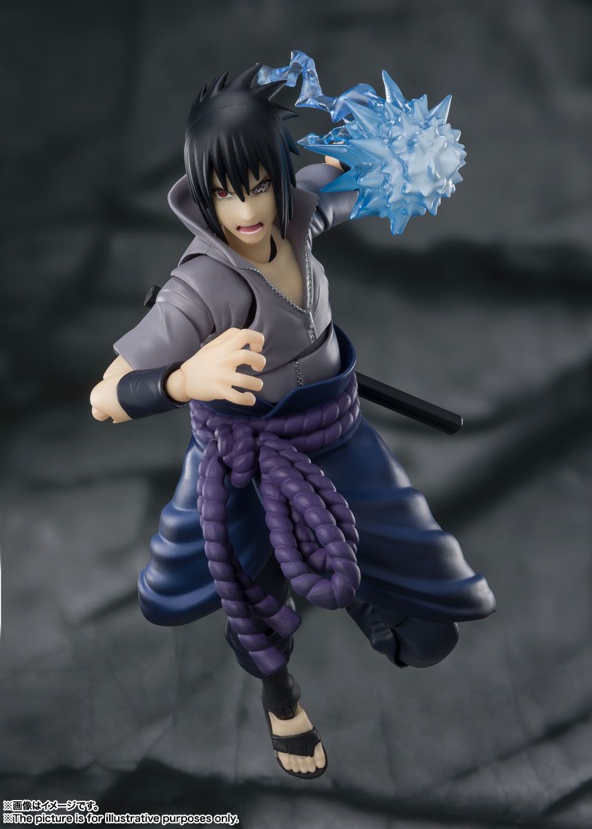 Sasuke Uchiha -He who bears all Hatred- "Naruto -Shippuden-", Bandai Spirits S.H.Figuarts Figure