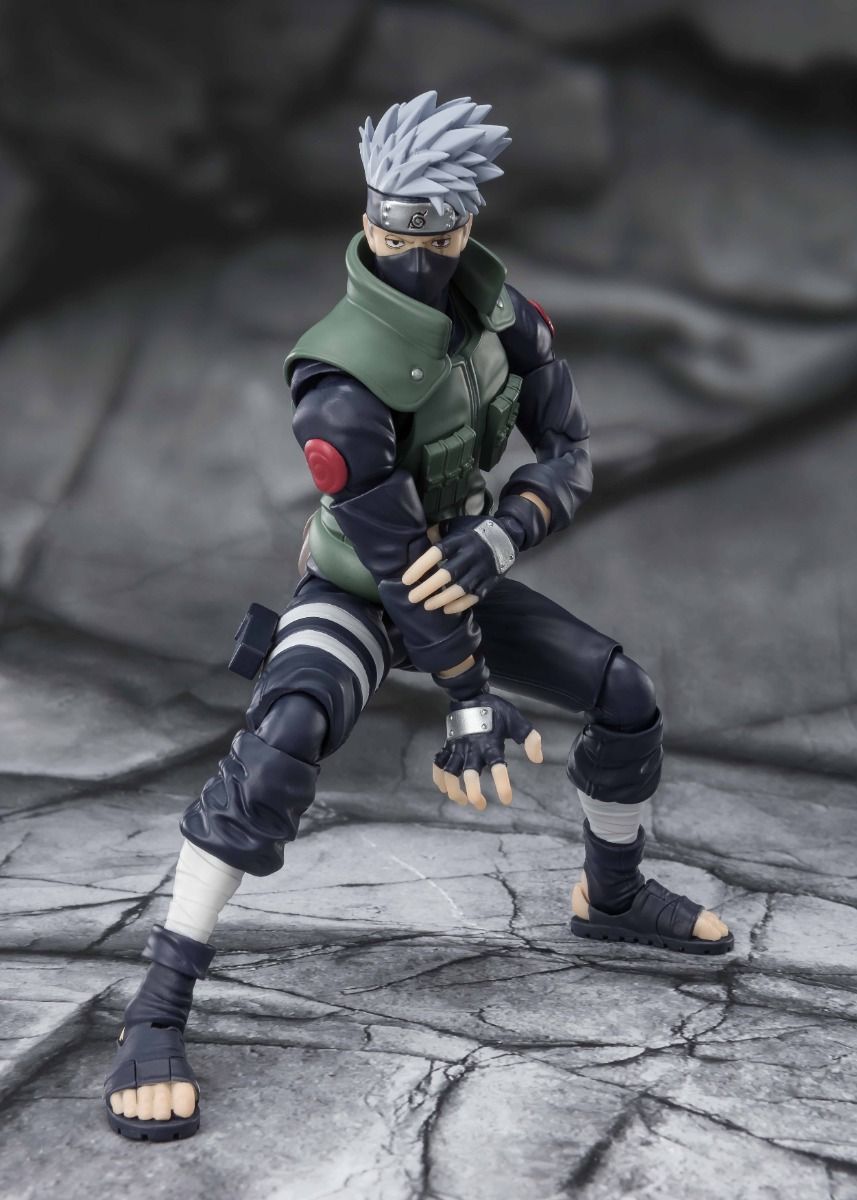 KAKASHI HATAKE -The Famed Sharingan Hero- S.H.Figuarts Figure