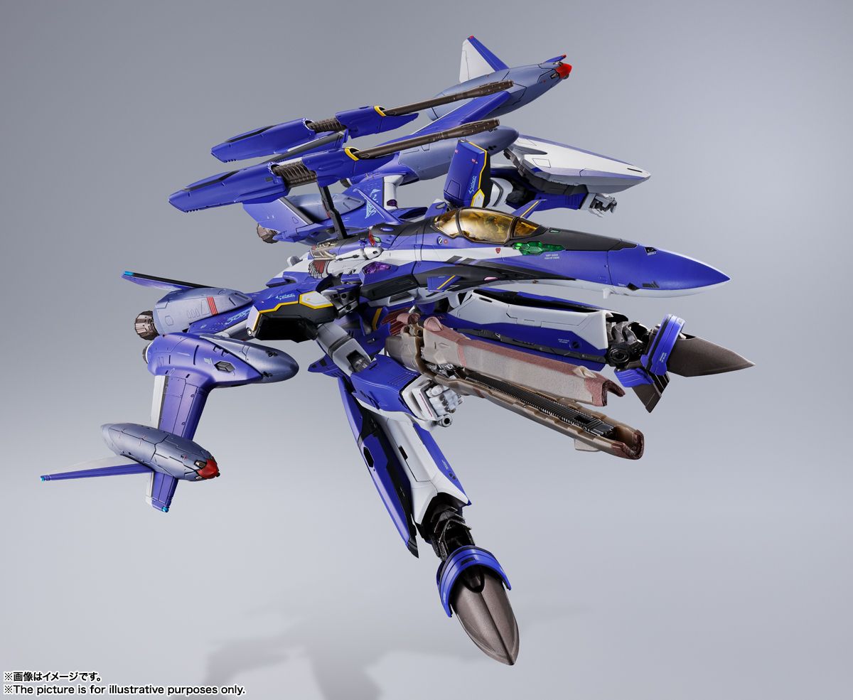 Tamashii Nations - Macross Movie: Absolute Live!!!!!! - YF-29 Durandal Valkirie (Maximilian Jenius Use) Full Set Pack, Bandai Spirits DX CHOGOKIN Action Figure