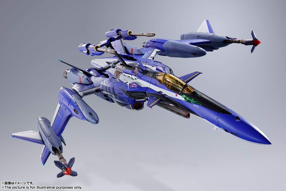 Tamashii Nations - Macross Movie: Absolute Live!!!!!! - YF-29 Durandal Valkirie (Maximilian Jenius Use) Full Set Pack, Bandai Spirits DX CHOGOKIN Action Figure