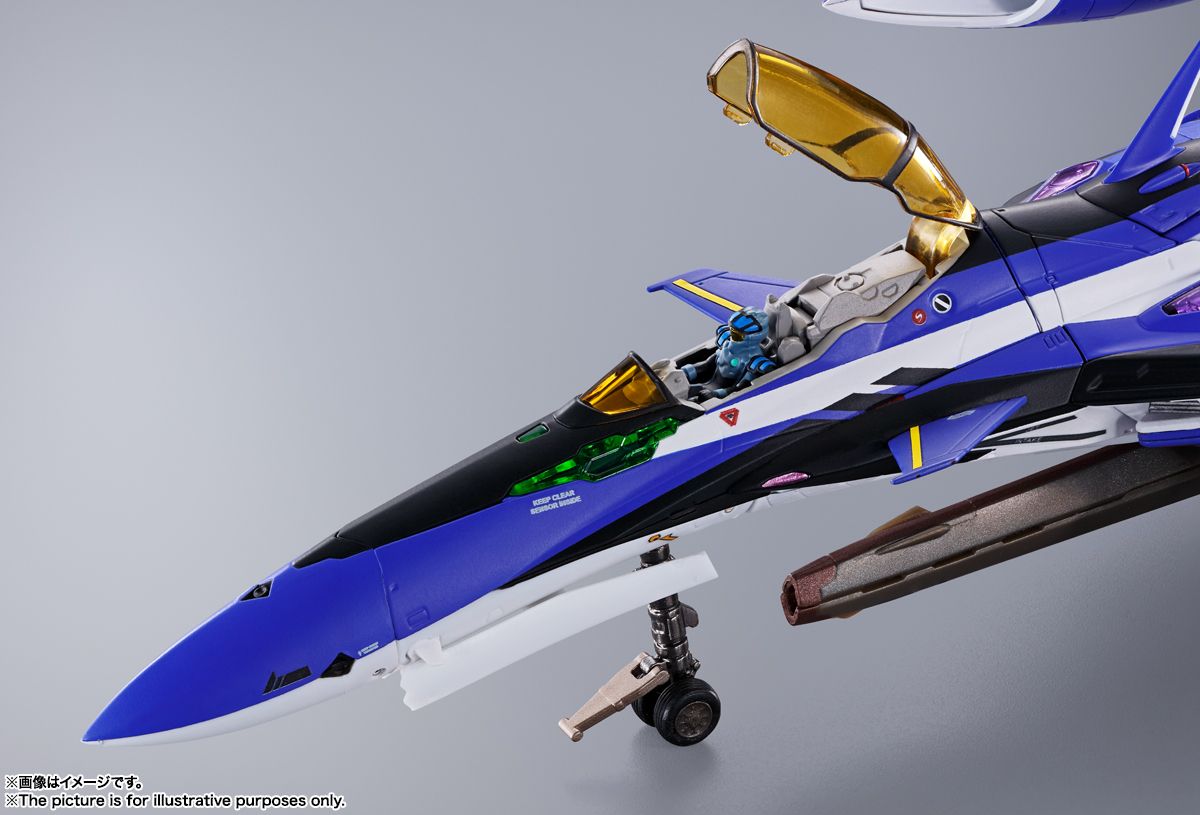 Tamashii Nations - Macross Movie: Absolute Live!!!!!! - YF-29 Durandal Valkirie (Maximilian Jenius Use) Full Set Pack, Bandai Spirits DX CHOGOKIN Action Figure