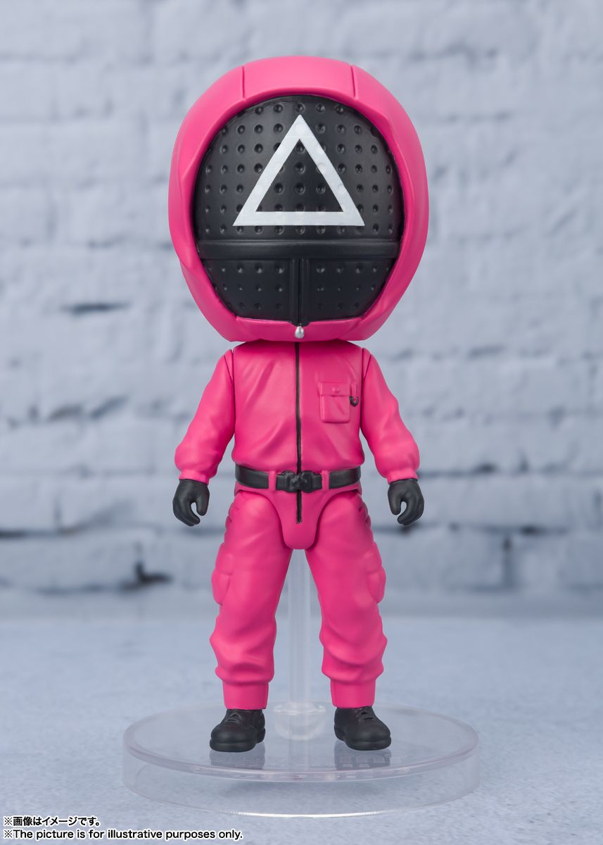 TAMASHII NATIONS - Squid Game - Masked Soldier, Bandai Spirits Figuarts Mini Figure