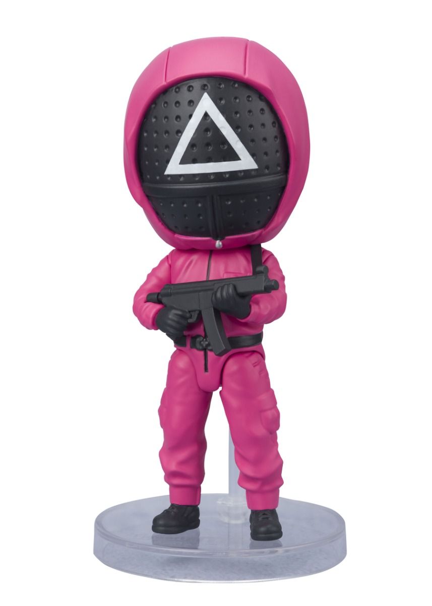 TAMASHII NATIONS - Squid Game - Masked Soldier, Bandai Spirits Figuarts Mini Figure