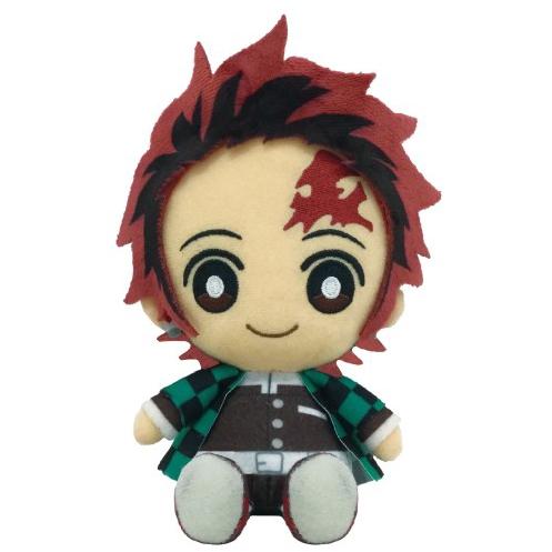 Bandai Demon Slayer Kimetsu no Yaiba Chibi Plush - Kamado Tanjiro - Super Anime Store FREE SHIPPING FAST SHIPPING USA