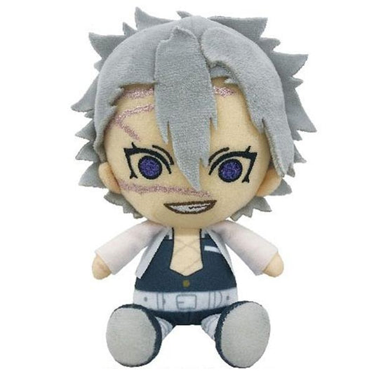 Bandai Demon Slayer Kimetsu no Yaiba Chibi Plush - Shinazugawa Sanemi - Super Anime Store FREE SHIPPING FAST SHIPPING USA