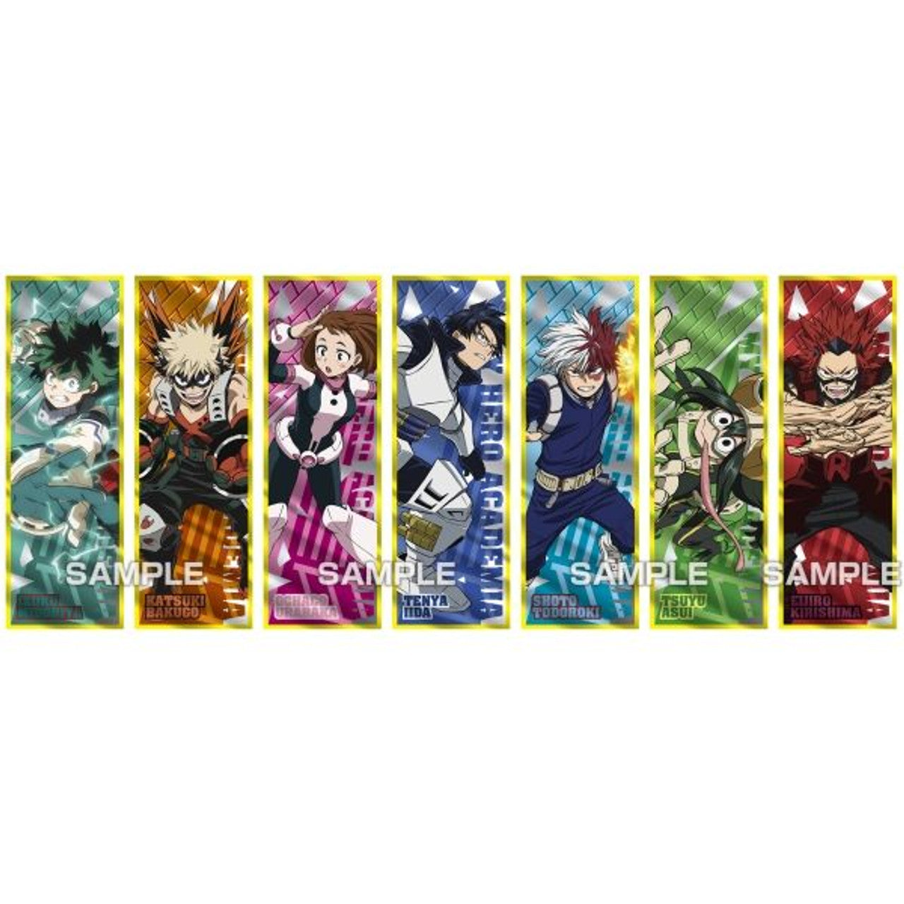 My Hero Academia Metallic Long Sticker + Gum Collection vol.4 (1 Pack)