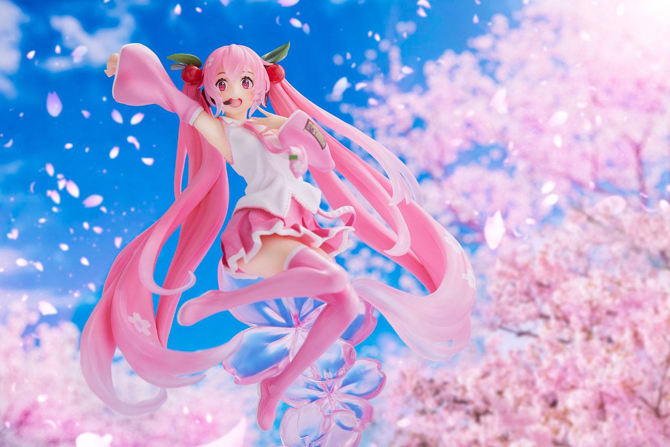 Vocaloid Hatsune Miku Sakura Miku A Jump Ver. Figure Super Anime Store