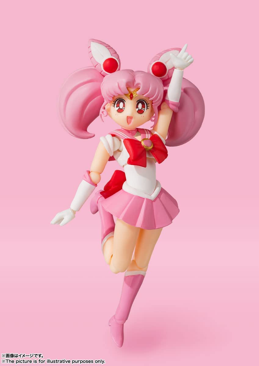 Tamashi Nations - Pretty Guardian Sailor Moon - Sailor Chibi Moon (Animation Color Edition), Bandai Spirits S.H.Figuarts Figure