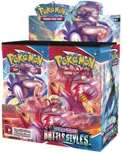 Pokemon TCG: Sword & Shield 05 Battle Styles Booster Box (36 Packs) Super Anime Store Pokemon TCG: Sword & Shield 05 Battle Styles Booster Box (36 Packs) Super Anime Store