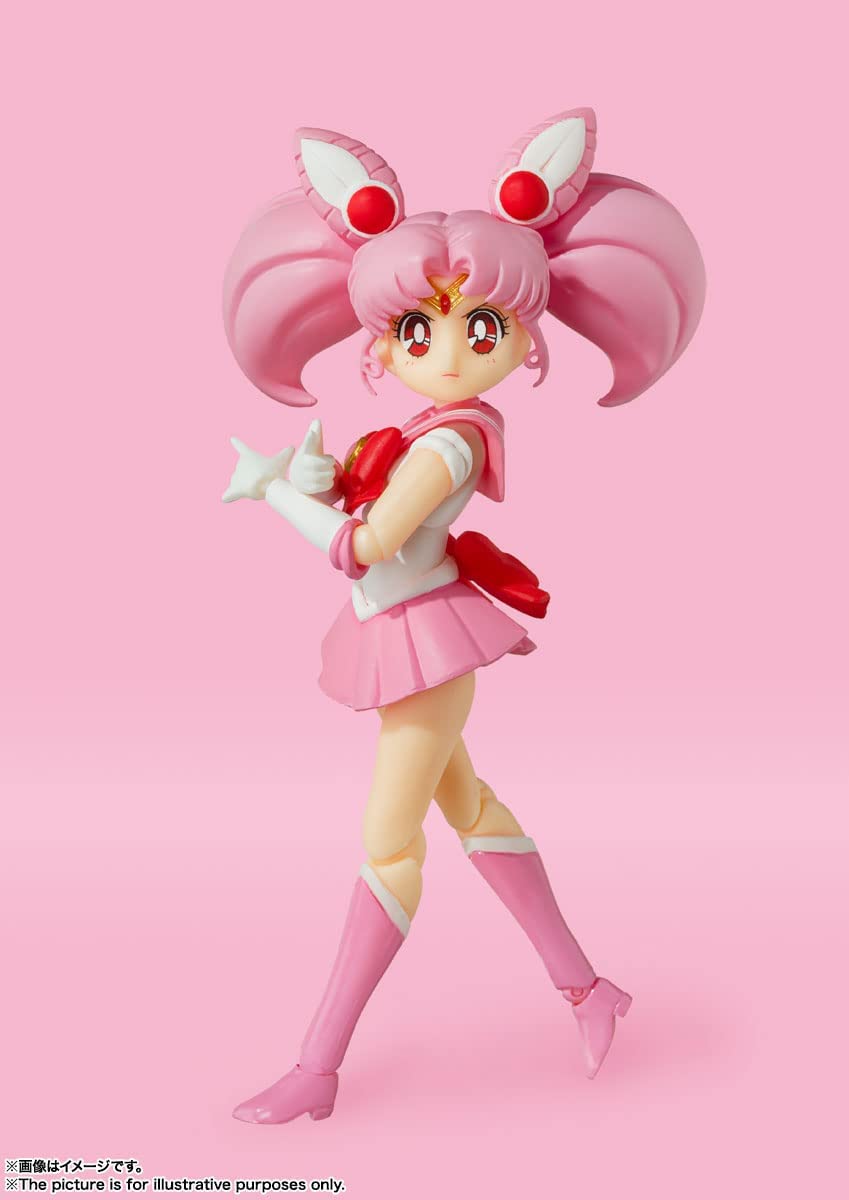 Tamashi Nations - Pretty Guardian Sailor Moon - Sailor Chibi Moon (Animation Color Edition), Bandai Spirits S.H.Figuarts Figure