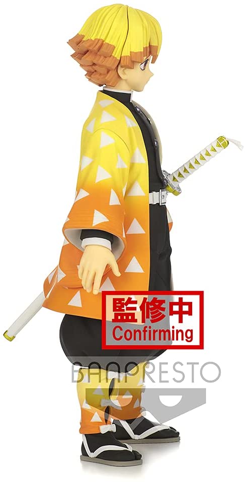Banpresto Demon Slayer: Kimetsu no Yaiba Grandista -Zenitsu Agatsuma- Figure Super Anime Store