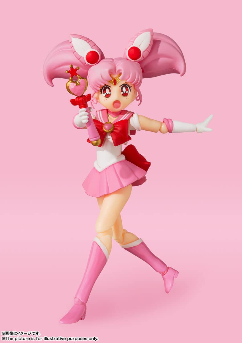 Tamashi Nations - Pretty Guardian Sailor Moon - Sailor Chibi Moon (Animation Color Edition), Bandai Spirits S.H.Figuarts Figure