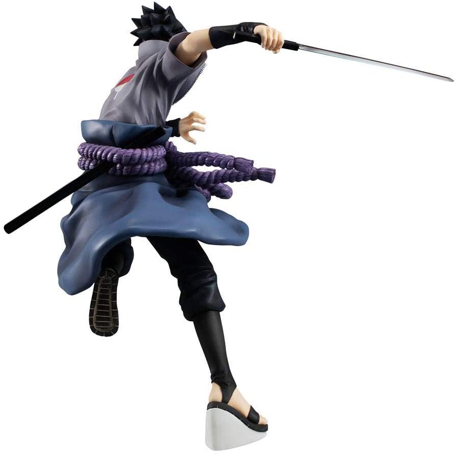 Naruto Shippuden Gem Series Naruto Sasuke Uchiha Shinobi World War Ver. Figure Super Anime Store