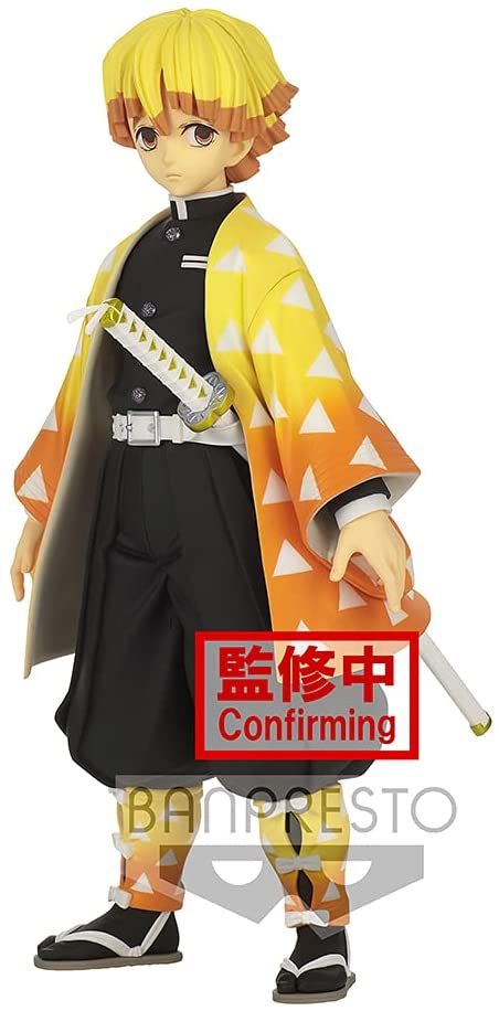 Banpresto Demon Slayer: Kimetsu no Yaiba Grandista -Zenitsu Agatsuma- Figure Super Anime Store