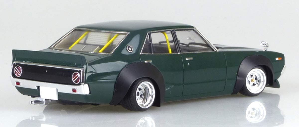 Aoshima 1/24 Scale Liberty Walk No.8 LB Works Kenmeri 4Dr 2015 Ver. - Plastic Model Kit