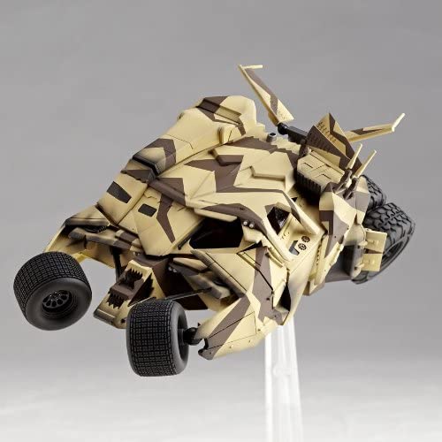 Kaiyodo Sci-Fi Revoltech #047: Batmobile Camouflage Tumbler Vehicle Figure Super Anime Store
