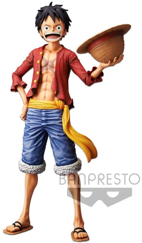Banpresto One Piece Monkey.D.Luffy Grandista Nero Figure Super Anime Store
