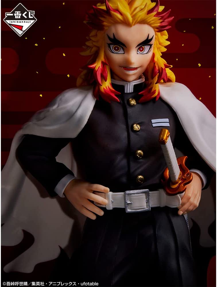 Ichiban - Demon Slayer: Kimetsu no Yaiba - Kyojuro Rengoku (The Hashira), Bandai Spirits Ichibansho Figure