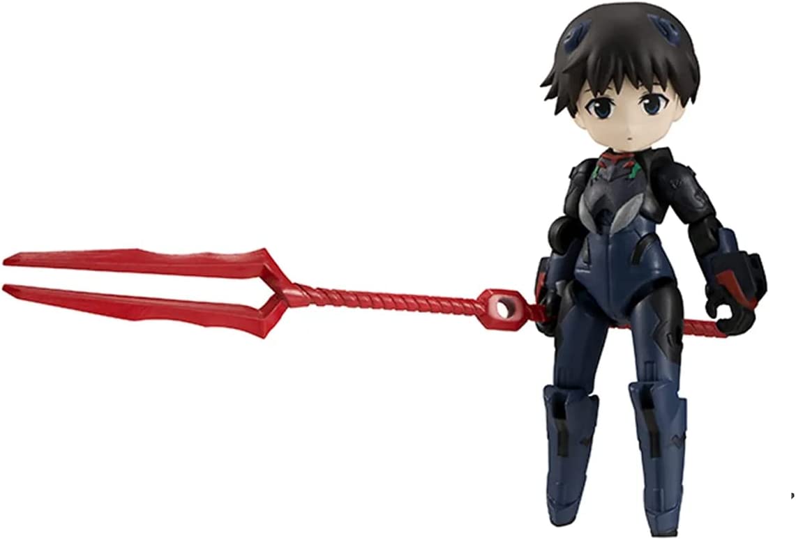 MegaHouse – Evangelion – Shinji Ikari, Kaworu Nagisa & Evangelion 13 (Kinoausgabe), Megahouse Desktop-Armeefigur