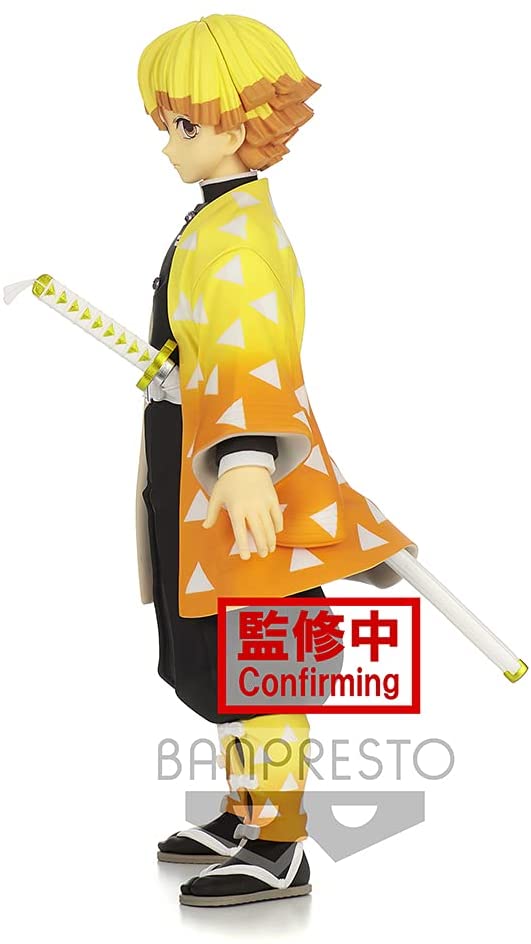 Banpresto Demon Slayer: Kimetsu no Yaiba Grandista -Zenitsu Agatsuma- Figure Super Anime Store