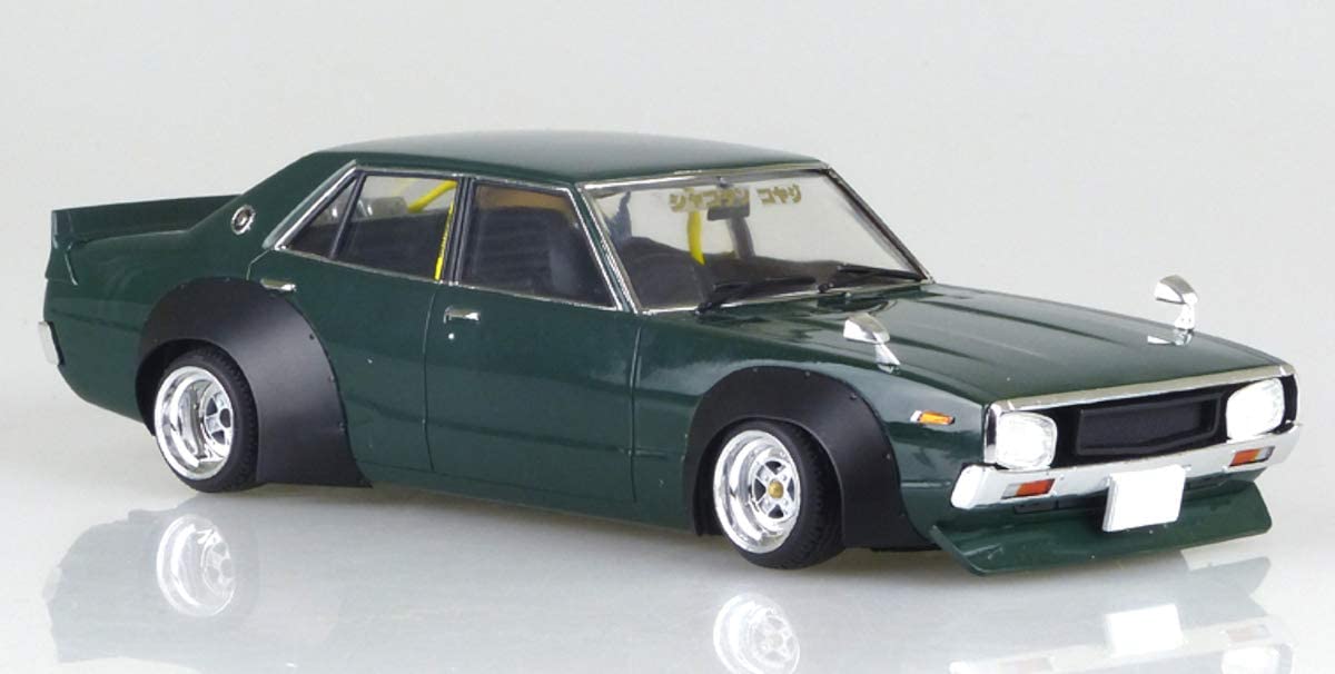 Aoshima 1/24 Scale Liberty Walk No.8 LB Works Kenmeri 4Dr 2015 Ver. - Plastic Model Kit