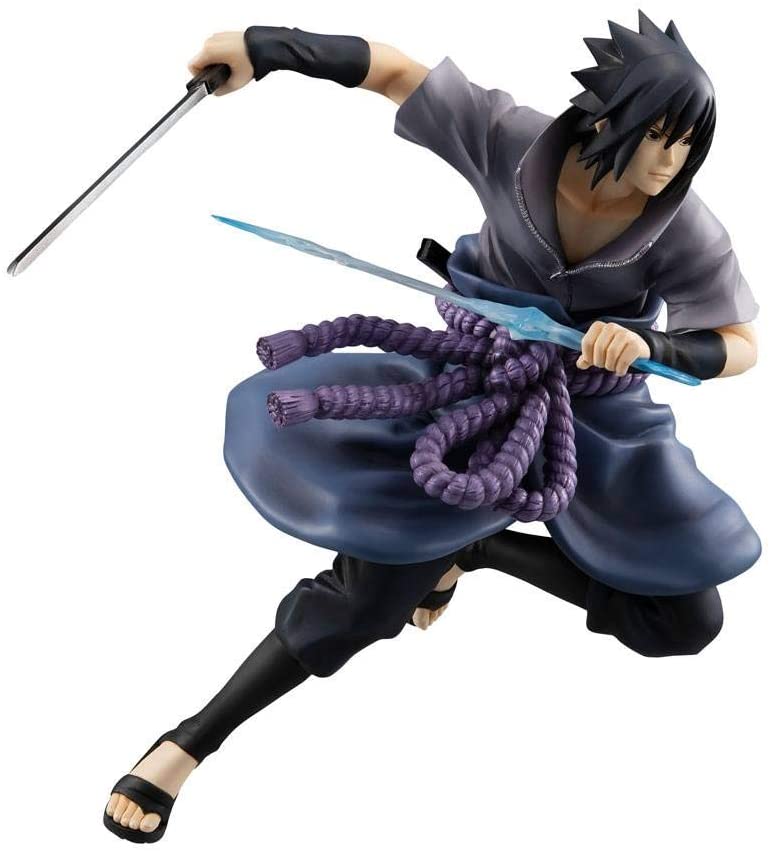 Naruto Shippuden Gem Series Naruto Sasuke Uchiha Shinobi World War Ver. Figure Super Anime Store