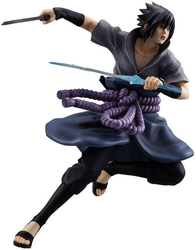 Naruto Shippuden Gem Series Naruto Sasuke Uchiha Shinobi World War Ver. Figure Super Anime Store