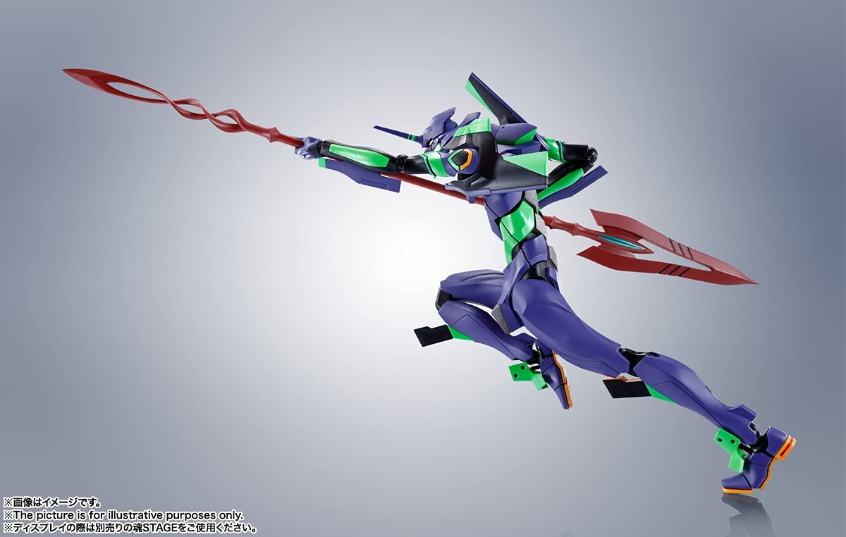 <side eva> Evangelion-Test Typ-01 Evangelion: 3,0+1,0 Thrice Upon a Time Evangelion: 3,0+1,0 Thrice Upon a Time Bandai Spirit Die Robot Spirits-Actionfigur</side>